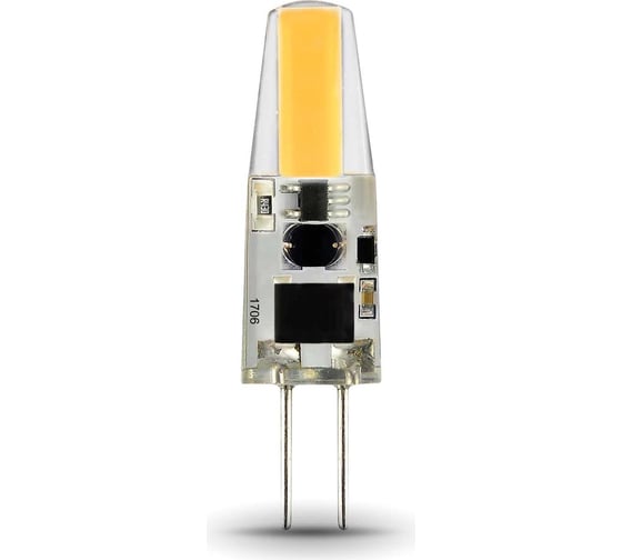 Лампа LED G4 AC220-240V 2W 4100K Gauss 107707202