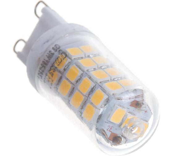 Светодиодная Лампа Gauss G9 AC185-265V 3W 300lm 4100K керамика диммируемая LED 107309203