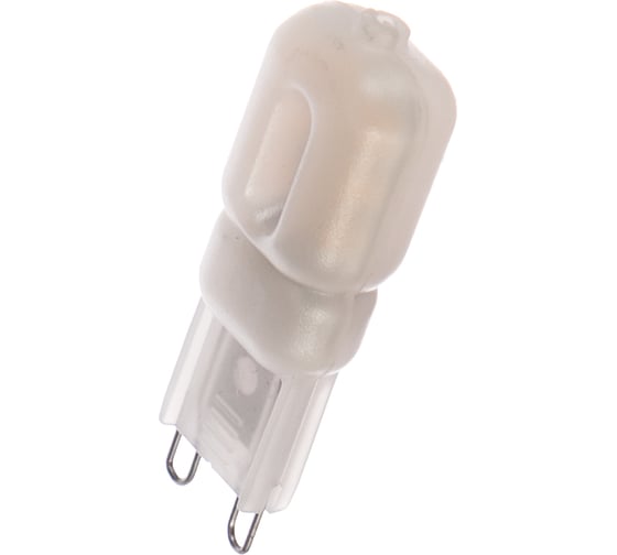 Лампа Gauss LED G9 AC220-240V 3W 2700K пластик 107409103