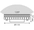 Лампа Gauss LED GX70 12W AC150-265V 4100K 131016212 8