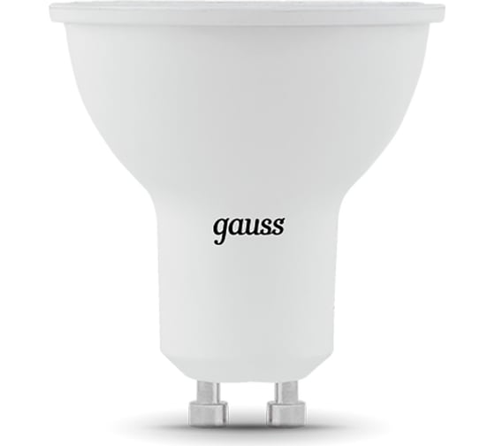 Лампа Gauss LED MR16 GU10 5W 3000K SQ 101506105