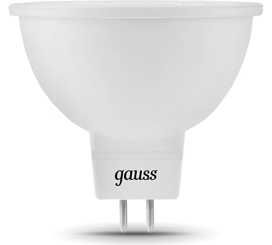 Лампа Gauss LED MR16 GU5.3 7W 3000K SQ 101505107
