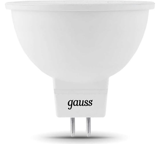 Лампа Gauss LED MR16 GU5.3-dim 5W 4100K диммируемая SQ 101505205-D