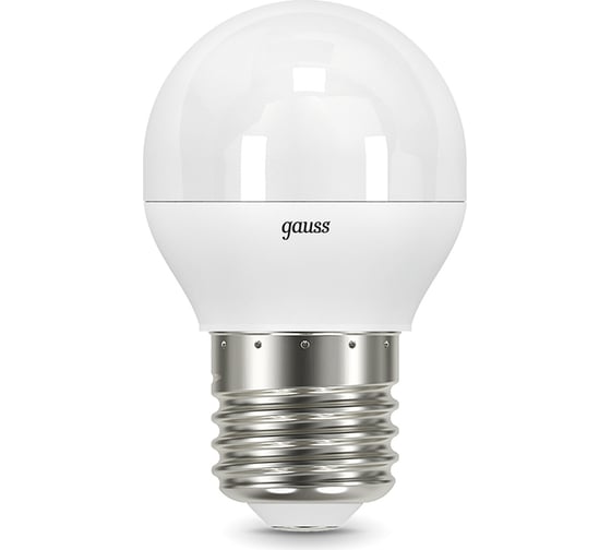 Лампа Gauss LED Globe E27 6.5W 100-240V 2700K SQ 105102107