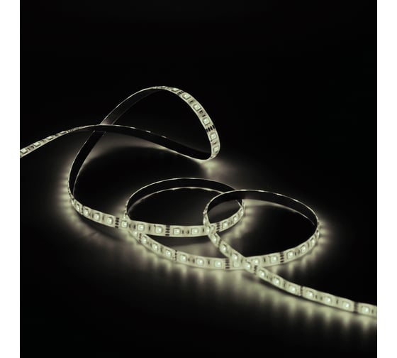 Лента Gauss LED 5050/30-SMD 7.2W 12V DC теплый белый IP66 блистер 5м 311000107