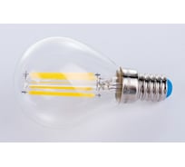 Светодиодная лампа Uniel LED-G45-6W/WW/E14/CL PLS02WH UL-00000197