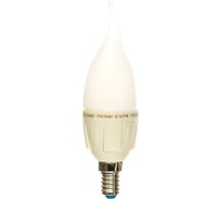 Светодиодная лампа Uniel LED-CW37-7W/NW/E14/FR PLP01WH UL-00000769