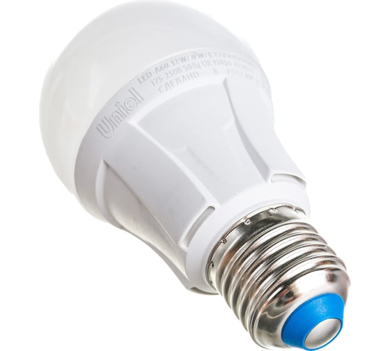 Светодиодная лампа Uniel LED-A60 12W/NW/E27/FR PLP01WH UL-00001527