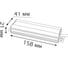 Пылевлагозащищенный блок питания для светодиодной ленты 60W 12V IP66 Gauss 202023060 2