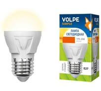 Светодиодная лампа Volpe LED-G45-6W/NW/E27/FR/O 10216
