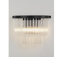 Настенный светильник Moderli Avista черный, прозрачный V10373-2W