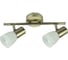 Спот POWERLIGHT STANDART 2ХE14x40W белый/бронза 3040/2-1BZ 1
