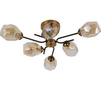 Люстра Rivoli Melanthe 3125306 6 х Е14 40 Вт модерн Б0054853