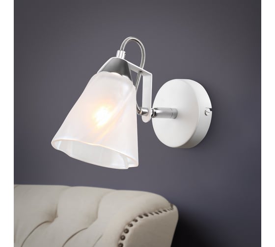 Бра Rivoli Daisy 5080401 настенный 1 х Е14 40 Вт лофт кантри Б0055523