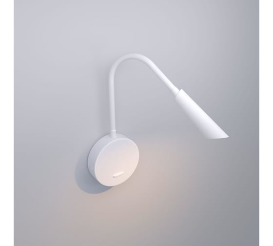 Настенный светодиодный светильник Elektrostandard stem 3000к 40120/led белый a063703