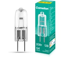 Галогенная лампа без рефлектора JC 20W g4 12V Camelion 1955