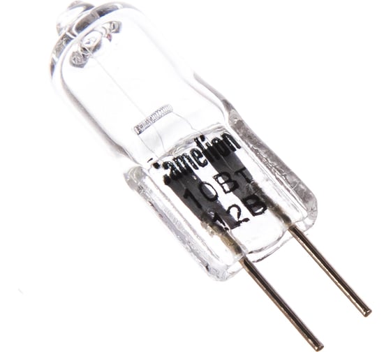 Галогенная лампа без рефлектора JC 10W g4 12V Camelion 2167