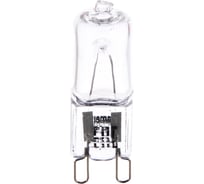 Прозрачная галогенная лампа без рефлектора G9 40W 220V 2000 часов Camelion 5553