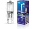 Прозрачная галогенная лампа без рефлектора G9 60W 220V 2000 часов Camelion 5555 1