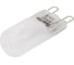 Матовая галогенная лампа без рефлектора G9 40W 220V 2000 часов Camelion 5556 3