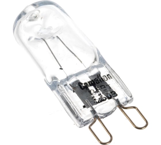 Прозрачная галогенная лампа без рефлектора G9 25W 220V 2000 часов Camelion 5845
