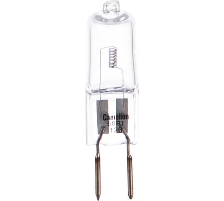 Галогенная лампа без рефлектора JC 50W g6,35 12V Camelion 1957