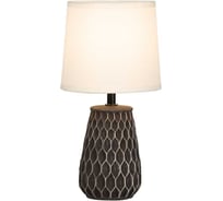 Настольная лампа Rivoli Bertha 7071501 1 Е14 40 Вт керамика черная Б0057271