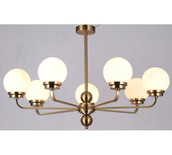 Люстра Rivoli Gayle 5100307 7 х Е27 40 Вт лофт кантри Б0055658