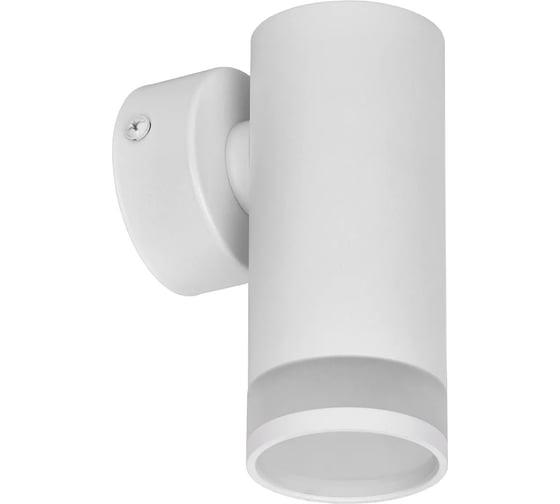 Накладной настенный светильник IEK Lighting 4008 под лампу gu10 белый LT-UBB0-4008-GU10-1-K01