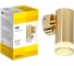 Накладной настенный светильник IEK Lighting 4008 под лампу gu10 золото LT-UBB0-4008-GU10-1-K22 2