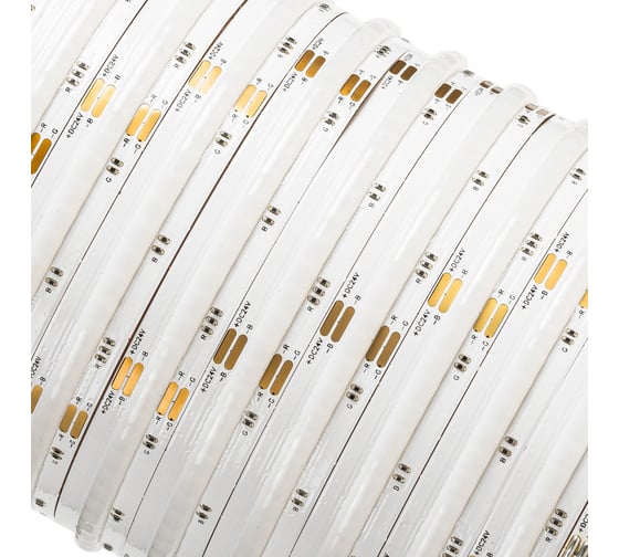 Светодиодная лента MAKSILED 5м, 24В, 840д/м, 15Вт/м, ip20, rgb, 10мм, ML-R840-COB-RGB-S