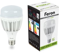 Светодиодная лампа 30W 230V E27 4000K Feron LB-65 25818