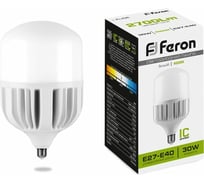 Светодиодная лампа 30W 230V E27 4000K Feron LB-65 25818