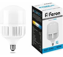 Светодиодная лампа 50W 230V E40 6400K Feron LB-65 25539