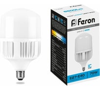 Светодиодная лампа 70W 230V E40 6400K Feron LB-65 25783