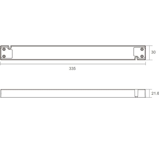 Блок питания AcTEC 12В, 132Вт, ip20, 11А, 335x30x21.6мм LT-150-12