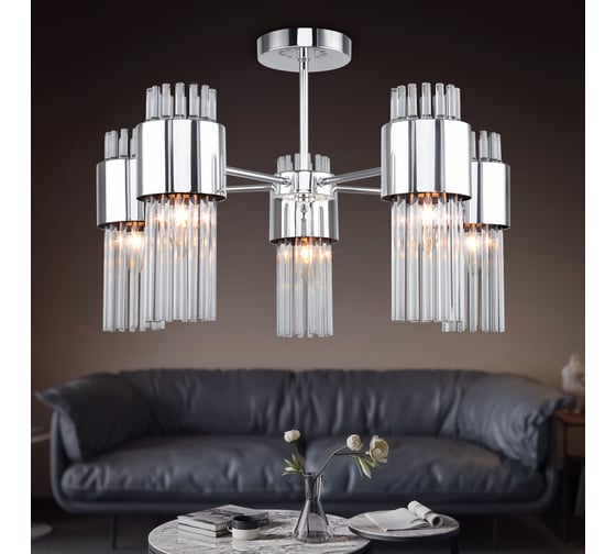 Люстра Rivoli Deborah 3148305 5хЕ14х40 Вт модерн Б0055524