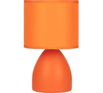 Настольная лампа Rivoli Nadine 7047502 1 Е14 40 Вт керамика оранжевая с абажуром Б0057257