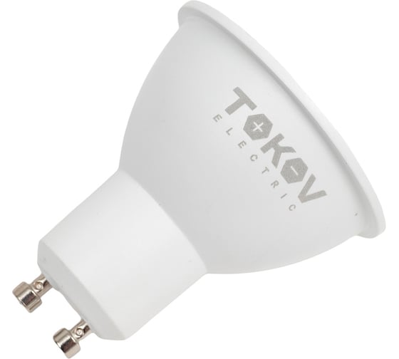 Светодиодная лампа TOKOV ELECTRIC 9вт soffit 4000к gu10 176-264в TKE-MR16-GU10-9-4K