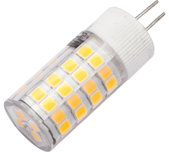 Светодиодная лампа IEK corn капсула 5вт 230в 3000к керамика g4 LLE-CORN-5-230-30-G4