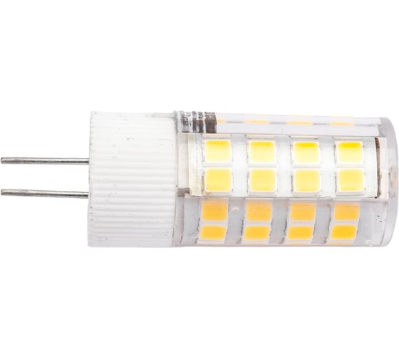 Светодиодная лампа IEK corn капсула 5вт 230в 3000к керамика g4 LLE-CORN-5-230-30-G4