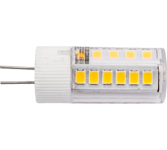 Светодиодная лампа IEK corn капсула 5вт 12в 3000к керамика g4 LLE-CORN-5-012-30-G4