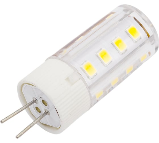 Светодиодная лампа IEK corn капсула 3,5вт 230в 4000к керамика g4 LLE-CORN-4-230-40-G4