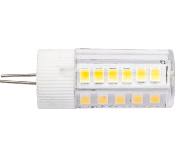 Светодиодная лампа IEK corn капсула 5вт 12в 4000к керамика g4 LLE-CORN-5-012-40-G4