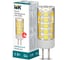 Светодиодная лампа IEK corn капсула 5вт 12в 4000к керамика g4 LLE-CORN-5-012-40-G4 1