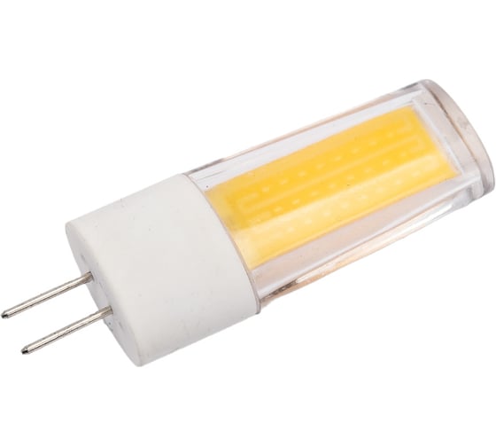 Светодиодная лампа IEK cob капсула 3вт 230в 4000к керамика g4 LLE-COB-3-230-40-G4
