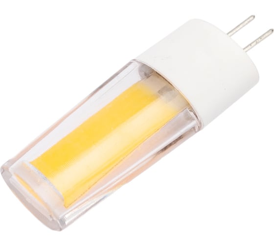 Светодиодная лампа IEK cob капсула 3вт 230в 3000к керамика g4 LLE-COB-3-230-30-G4