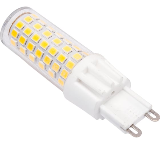 Светодиодная лампа IEK corn капсула 9вт 230в 4000к керамика g9 LLE-CORN-9-230-40-G9