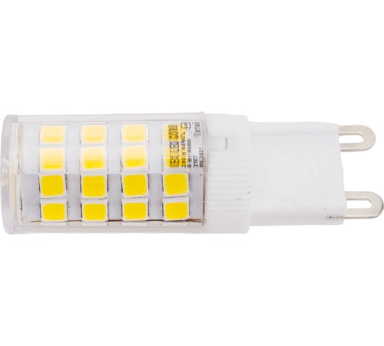 Светодиодная лампа IEK corn капсула 5вт 230в 3000к керамика g9 LLE-CORN-5-230-30-G9