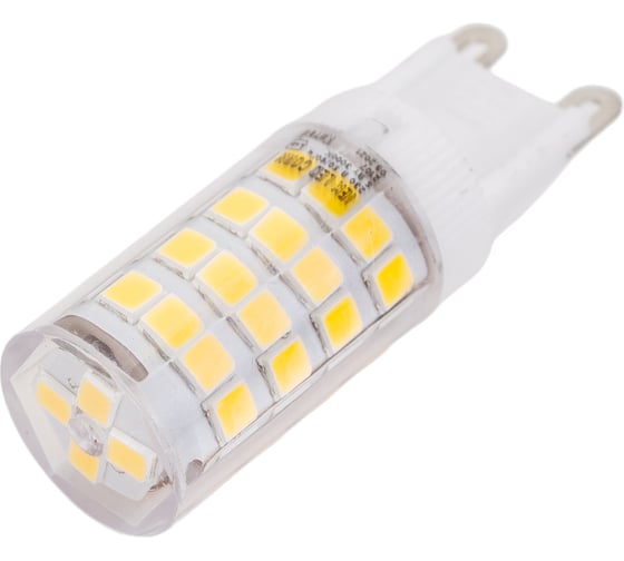 Светодиодная лампа IEK corn капсула 5вт 230в 3000к керамика g9 LLE-CORN-5-230-30-G9